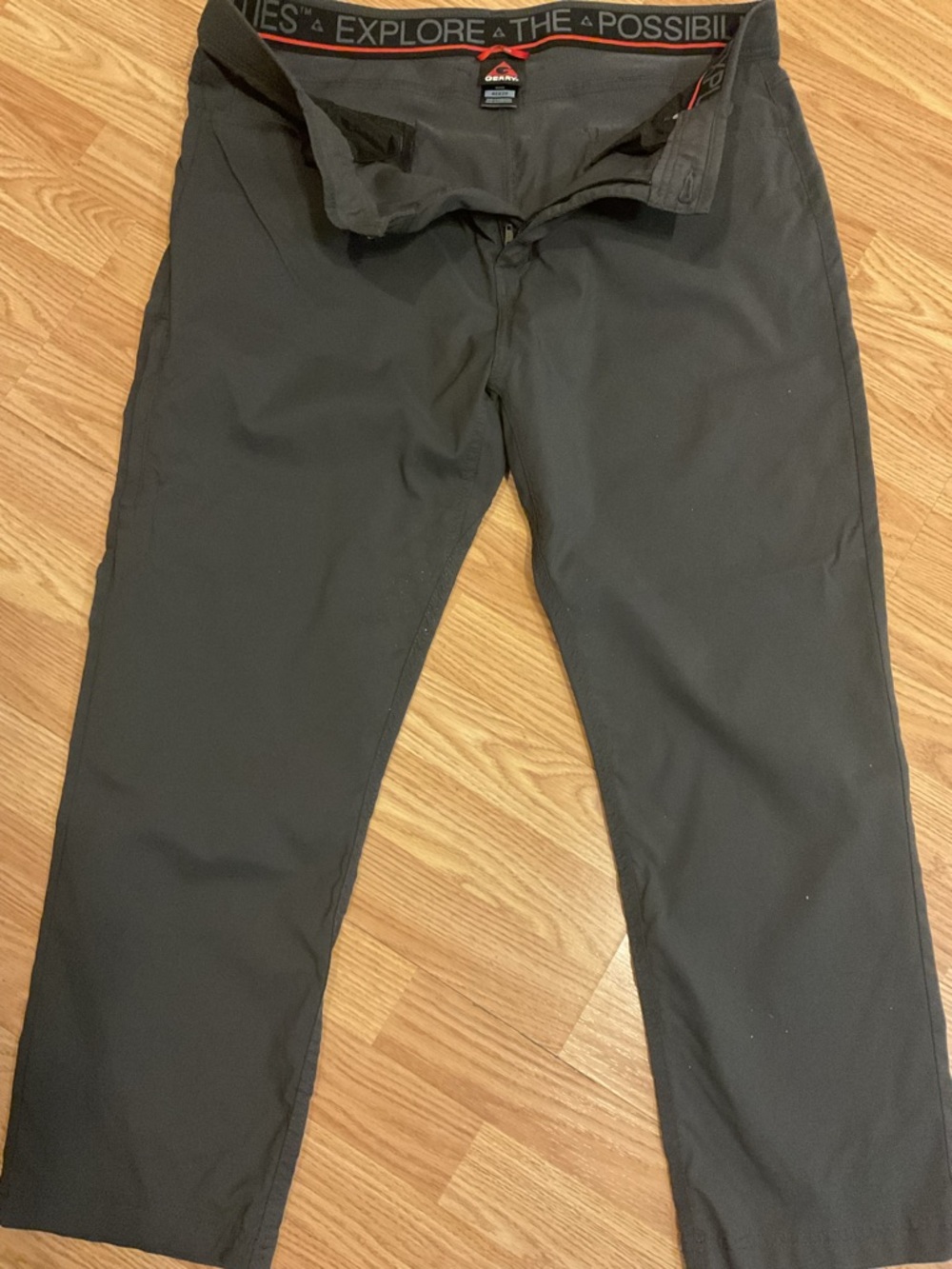 GERRY OUTDOOR MENS PANTS 40x29 WATER RESISTANCE LIGHTWEIGHT